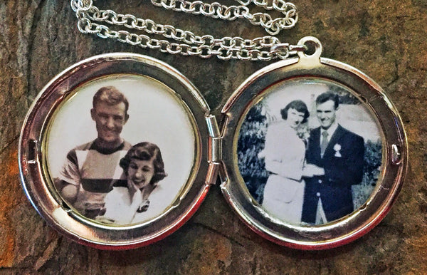 Two Photo Custom Locket